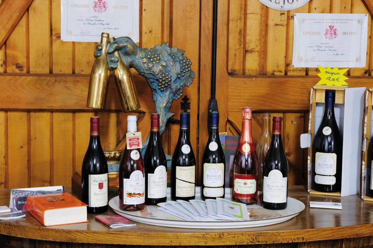 Domaine Viticole Philippe Deschamps Panzió Beaujeu  Kültér fotó